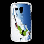 Coque Samsung Galaxy Trend Skieur en montagne