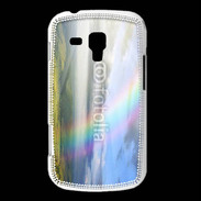 Coque Samsung Galaxy Trend Arc en ciel à la montagne