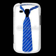 Coque Samsung Galaxy Trend Cravate bleue