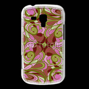 Coque Samsung Galaxy Trend Ensemble floral Vert et rose