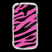 Coque Samsung Galaxy Trend Fashion zèbre rose