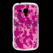 Coque Samsung Galaxy Trend Papillon rose