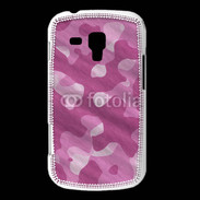 Coque Samsung Galaxy Trend Camouflage rose
