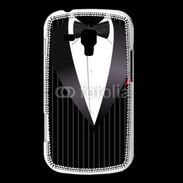 Coque Samsung Galaxy Trend Illustration smoking noir rayé