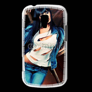 Coque Samsung Galaxy Trend Brune fashion 1