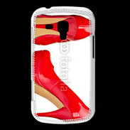 Coque Samsung Galaxy Trend Escarpins rouges