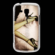 Coque Samsung Galaxy Trend Escarpins et bas resilles