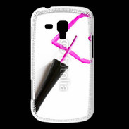 Coque Samsung Galaxy Trend Coeur avec vernis à ongle 50