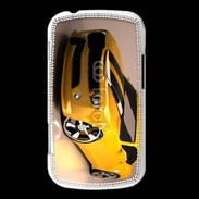 Coque Samsung Galaxy Trend Belle voiture jaune et noire