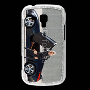 Coque Samsung Galaxy Trend Femme blonde sexy voiture noire 3