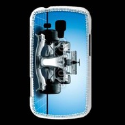 Coque Samsung Galaxy Trend Formule 1 sur fond bleu