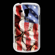 Coque Samsung Galaxy Trend Drapeau et monnaie américaine