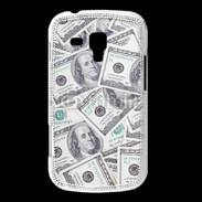 Coque Samsung Galaxy Trend Fond dollars