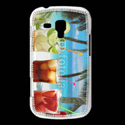 Coque Samsung Galaxy Trend Cocktail sur la plage