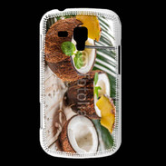 Coque Samsung Galaxy Trend Pinacolada dans une noix de coco