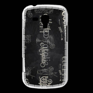 Coque Samsung Galaxy Trend Menu de cocktail en noir et blanc