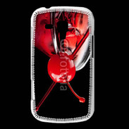 Coque Samsung Galaxy Trend Cocktail cerise 10