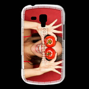 Coque Samsung Galaxy Trend Femme tomate humour