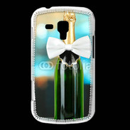 Coque Samsung Galaxy Trend Bouteille de champagne avec noeud