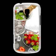 Coque Samsung Galaxy Trend Champagne et fraises