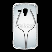 Coque Samsung Galaxy Trend Dessin verre à vin