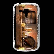 Coque Samsung Galaxy Trend Vin blanc et tonneaux
