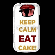 Coque Samsung Galaxy Trend Keep calm eat cake