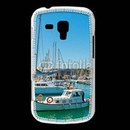 Coque Samsung Galaxy Trend Bateau au port 3