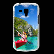 Coque Samsung Galaxy Trend Kayak dans un lagon