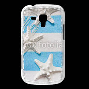 Coque Samsung Galaxy Trend La mer en bleu et blanc