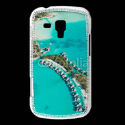 Coque Samsung Galaxy Trend Vue aérienne Bungalow à Tahiti