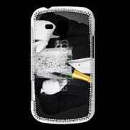 Coque Samsung Galaxy Trend Major d'homme champagne