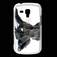 Coque Samsung Galaxy Trend Dogue allemand noir
