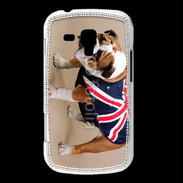 Coque Samsung Galaxy Trend Bulldog anglais en tenue