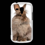 Coque Samsung Galaxy Trend Lapin marron