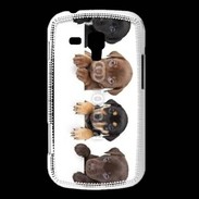 Coque Samsung Galaxy Trend Alignement de petits chiens