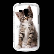 Coque Samsung Galaxy Trend Chaton gris 3