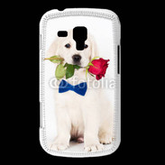 Coque Samsung Galaxy Trend Chiot gentleman