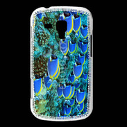 Coque Samsung Galaxy Trend Banc de poissons bleus