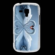 Coque Samsung Galaxy Trend Couple de Cygnes