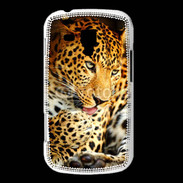 Coque Samsung Galaxy Trend Portrait de léopard