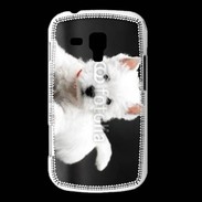 Coque Samsung Galaxy Trend Chiot blanc 5