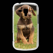 Coque Samsung Galaxy Trend Chiot marron 2