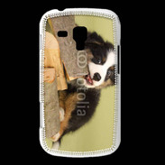 Coque Samsung Galaxy Trend Chiot bucheron