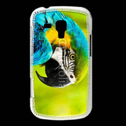 Coque Samsung Galaxy Trend Macaw africain bleu et jaune