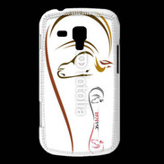 Coque Samsung Galaxy Trend Illustration cheval 5