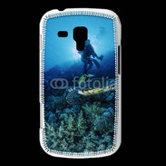 Coque Samsung Galaxy Trend Tortue et plongeur