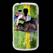 Coque Samsung Galaxy Trend Enfant et cheval
