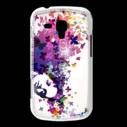 Coque Samsung Galaxy Trend Cheveux de papillons