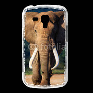 Coque Samsung Galaxy Trend Éléphant de face